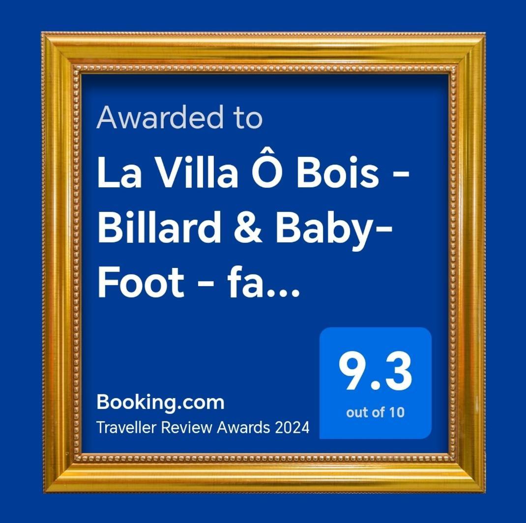 La Villa O Bois - Billard & Baby-Foot - Face A La Foret Séméac エクステリア 写真